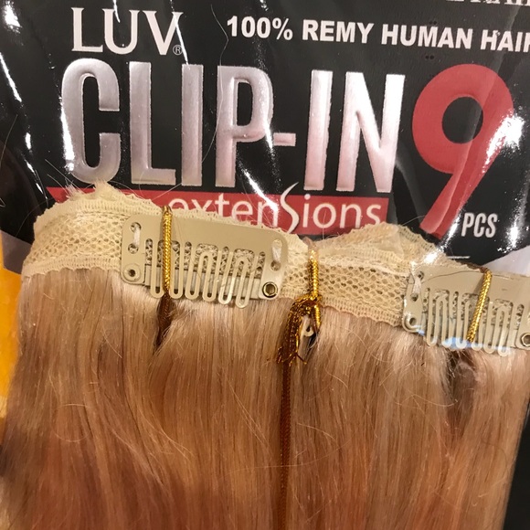 Clipin Human hair 18 inch 9 pcs Extensions